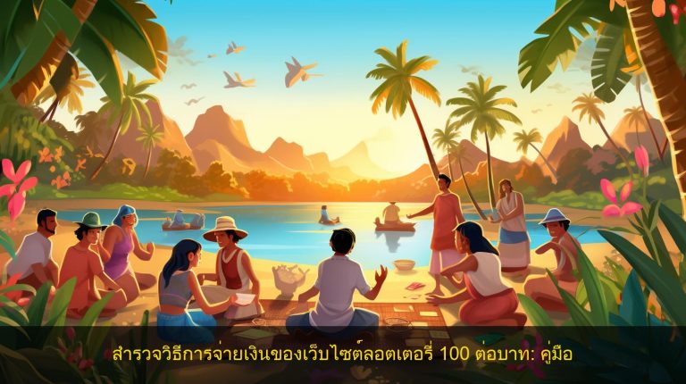 สำรวจวิธีการจ่ายเงินของเว็บไซต์ลอตเตอรี่ 100 ต่อบาท: คู่มือ